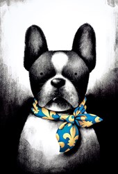 Parisian Chic by Doug Hyde - Limited Edition on Paper sized 12x18 inches. Available from Whitewall Galleries